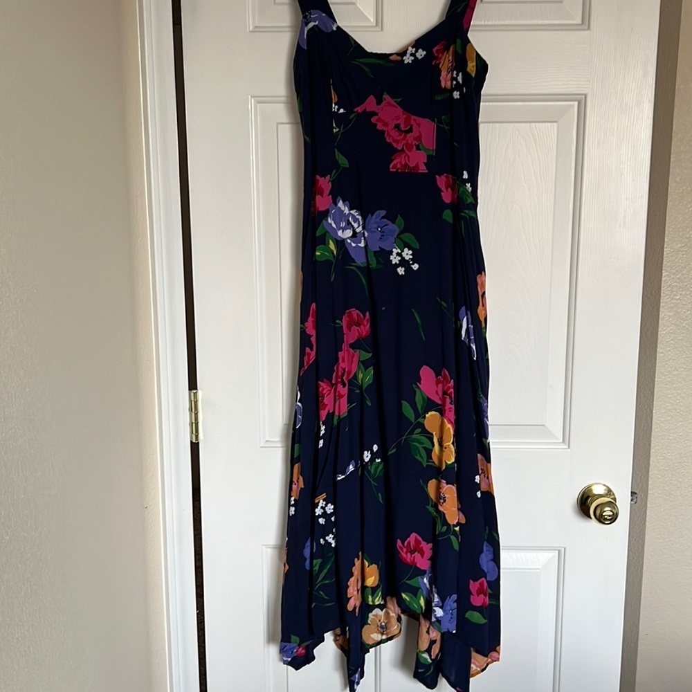 Beautiful floral, dress from anthropology